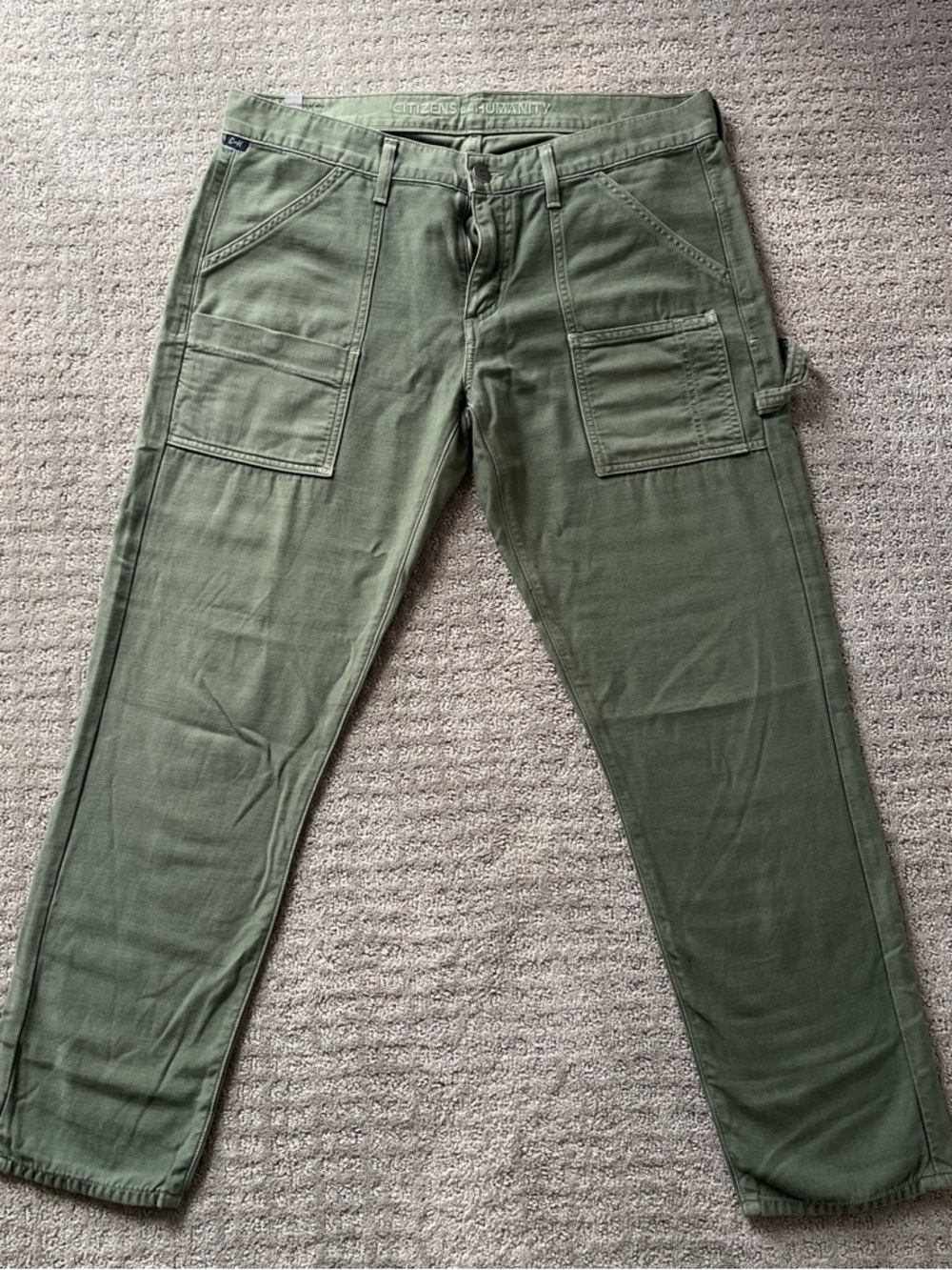 Citizens Of Humanity Olive Utility Cargo Pants